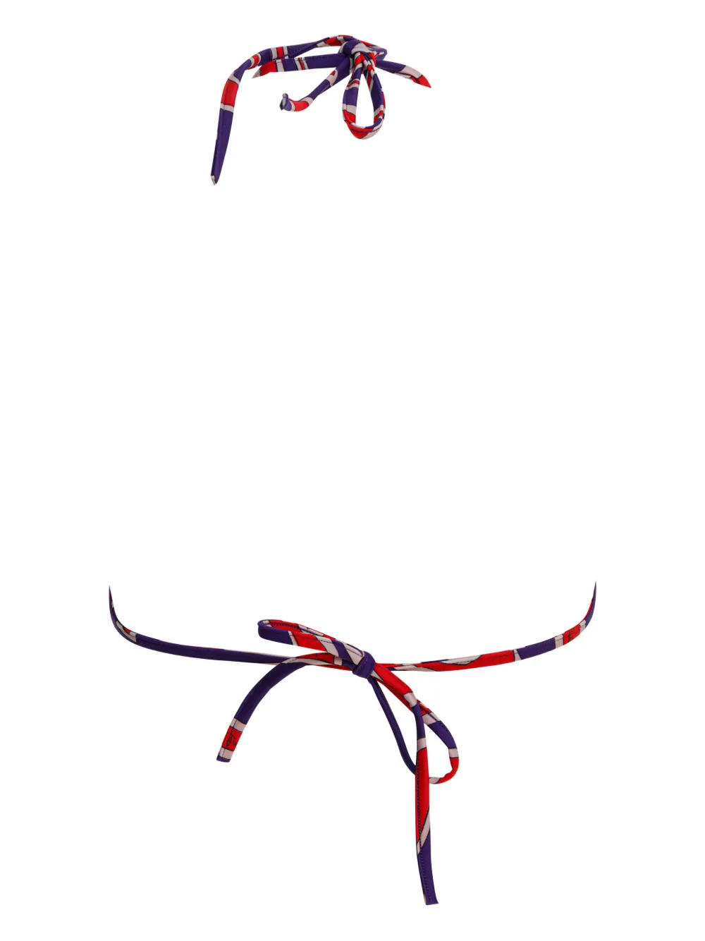 PUCCI tie-fastening printed bikini | Purple | Image 1