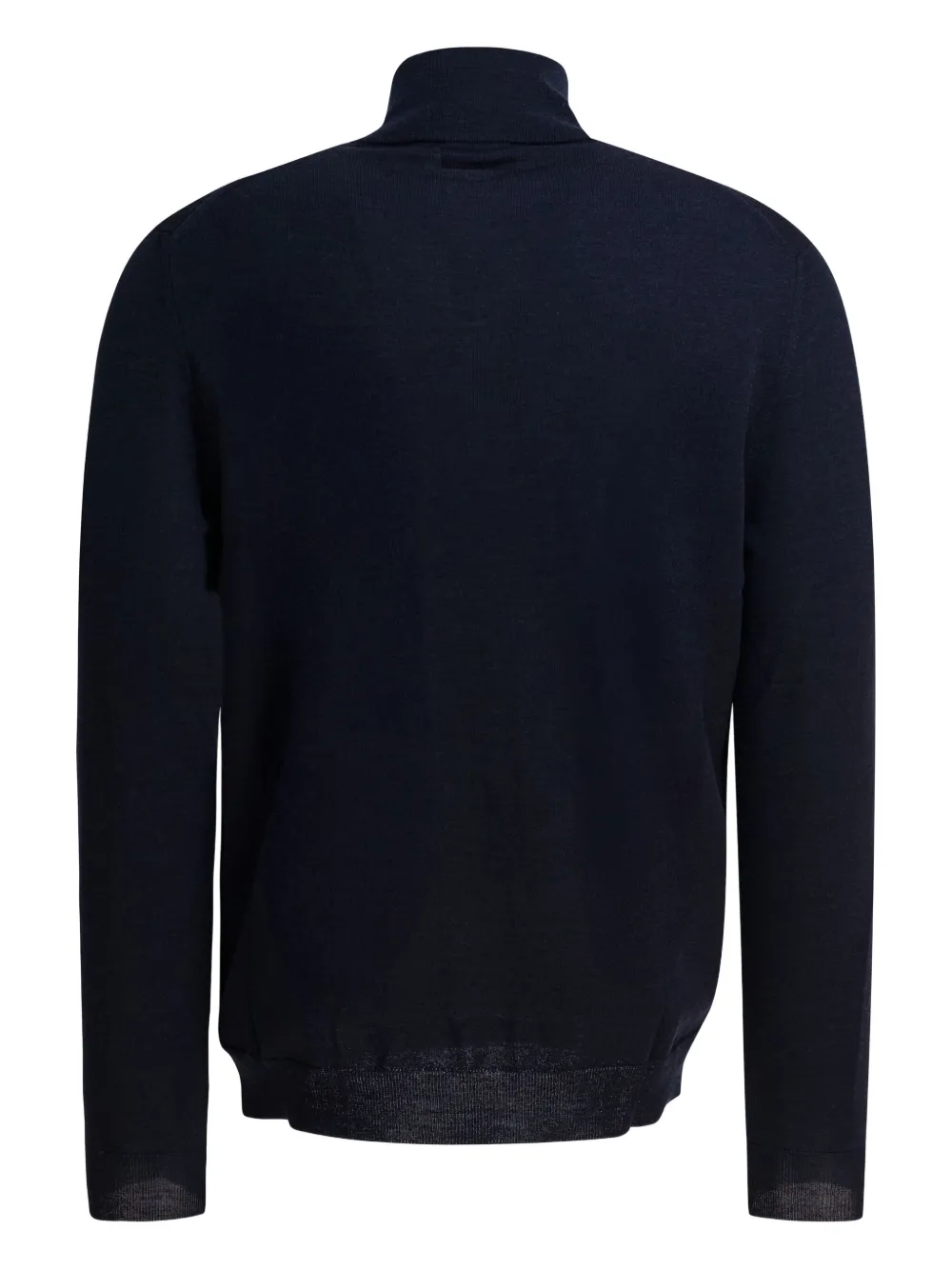 Zanone zip-neck sweater - Blauw