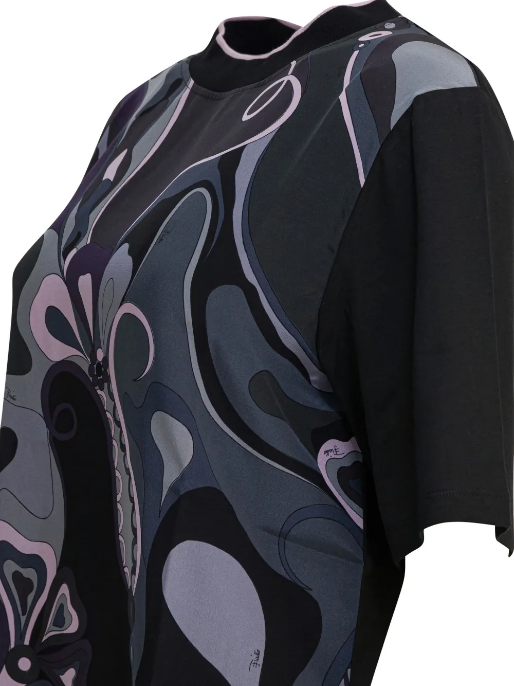 Pucci Printed Short-sleeve T-shirt In Multi