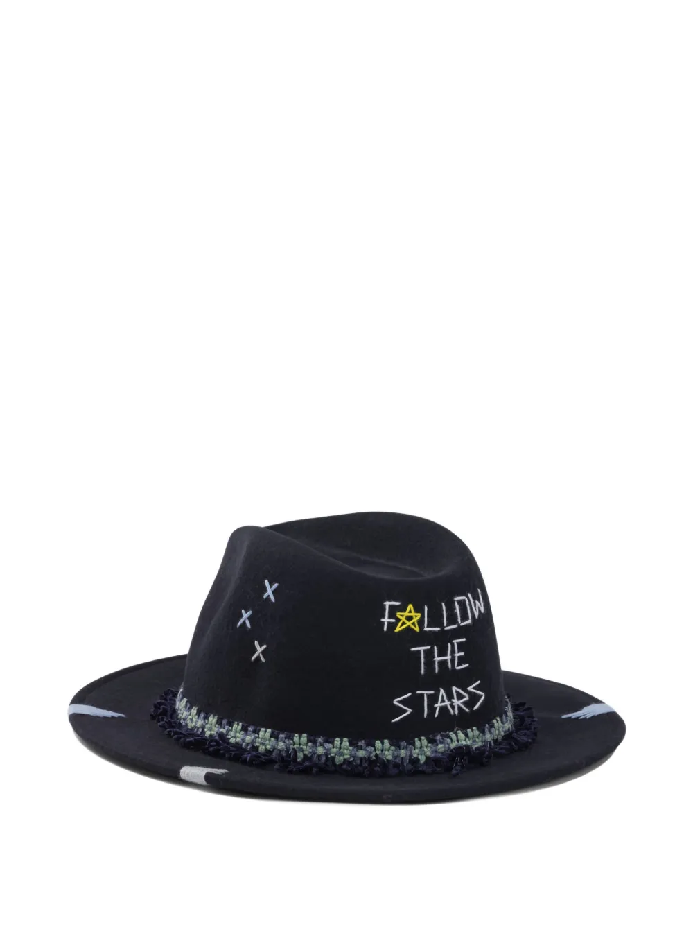 THE HAT GANG Follow the stars wool hat - Blauw