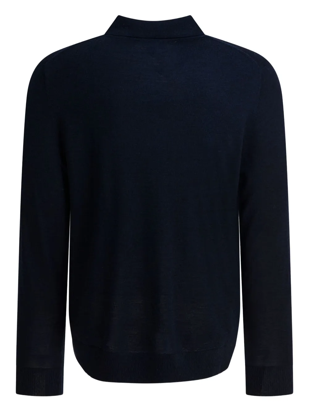 Vince Poloshirt met knopen - Blauw