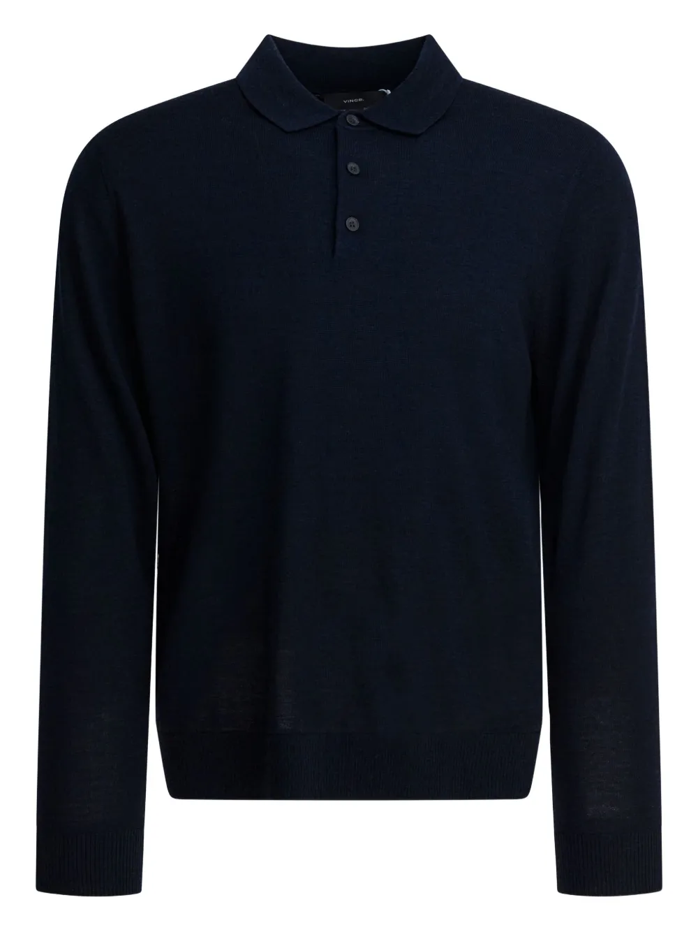 Vince playera tipo polo con botones | azul | Image 1