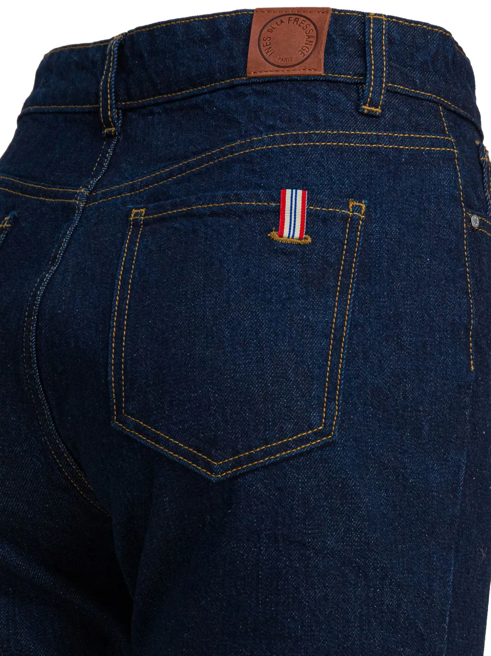 Ines De La Fressange Five-pocket Jeans In Blue