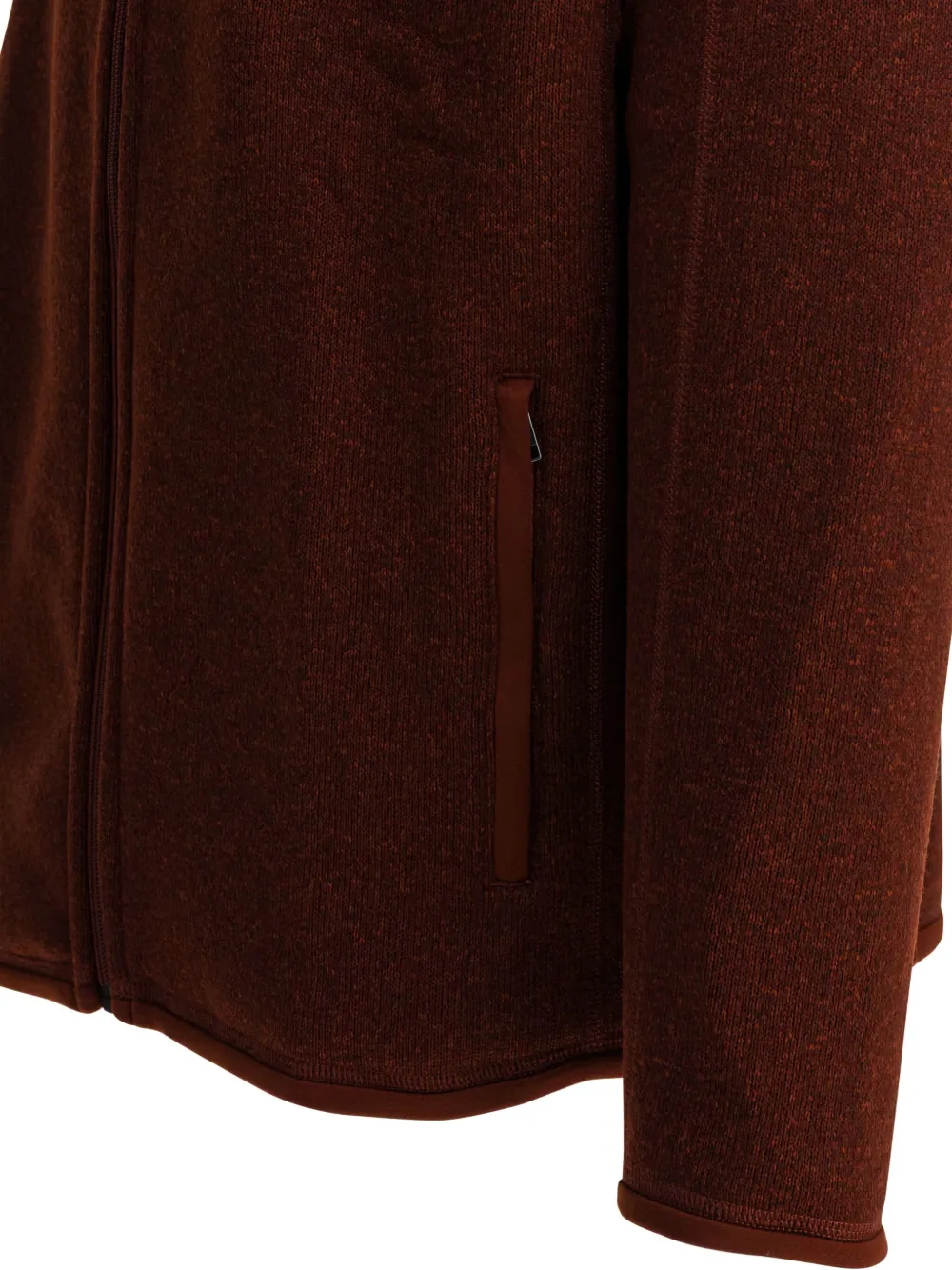 Patagonia Sweater met rits Bruin