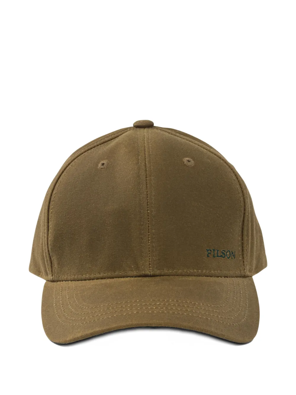 Filson Logo Baseball Cap In Brown