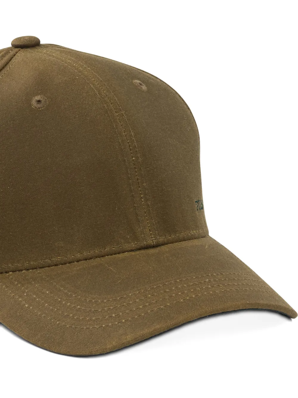 Filson Logo Baseball Cap In Brown