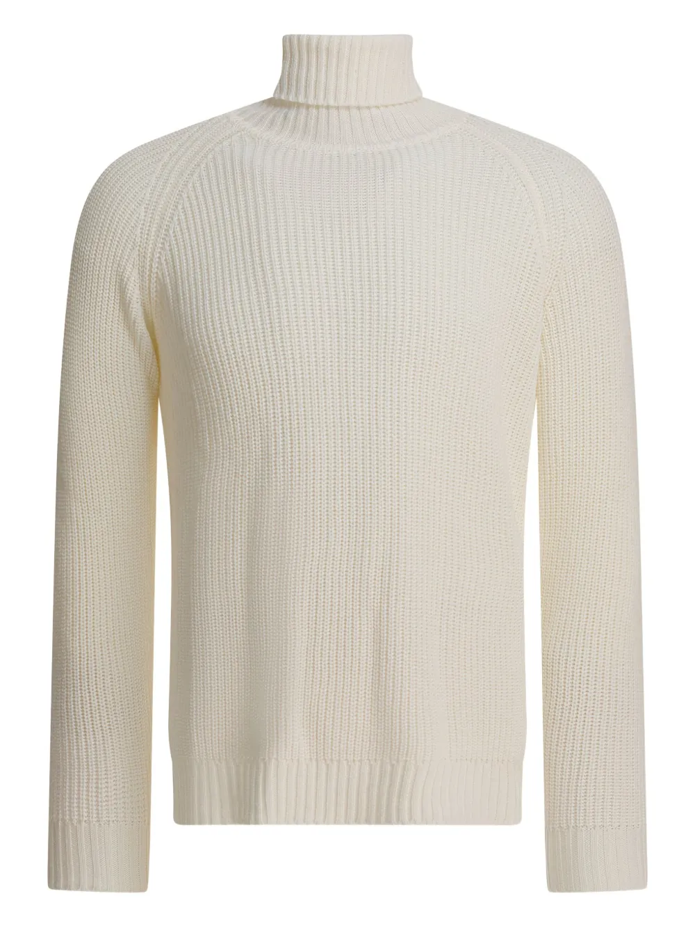 RAKKI turtleneck ribbed sweater | Neutrals | Image 1