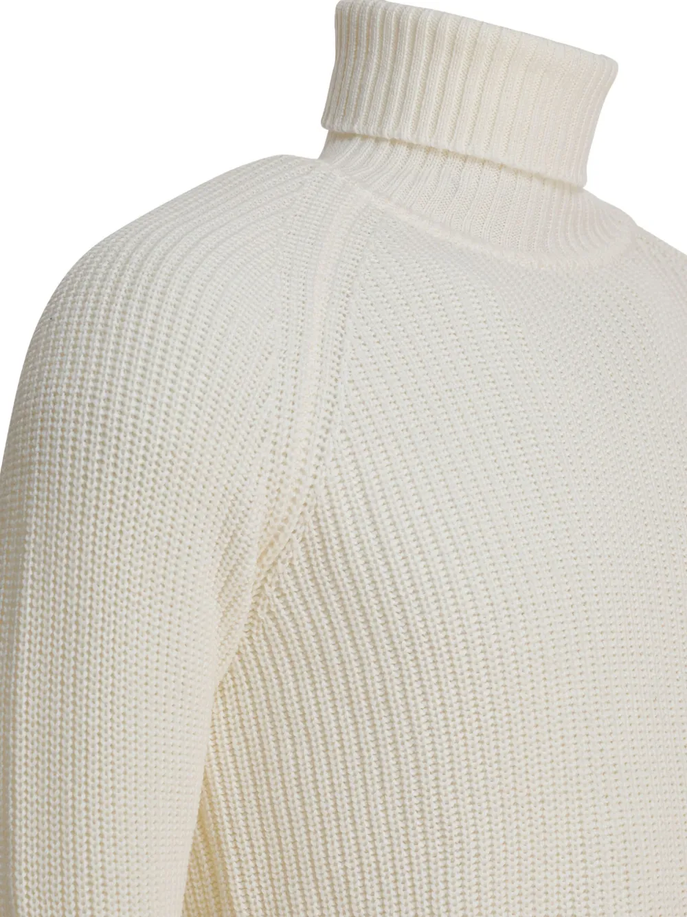  Rakki Turtleneck Ribbed Sweater - Neutrals 