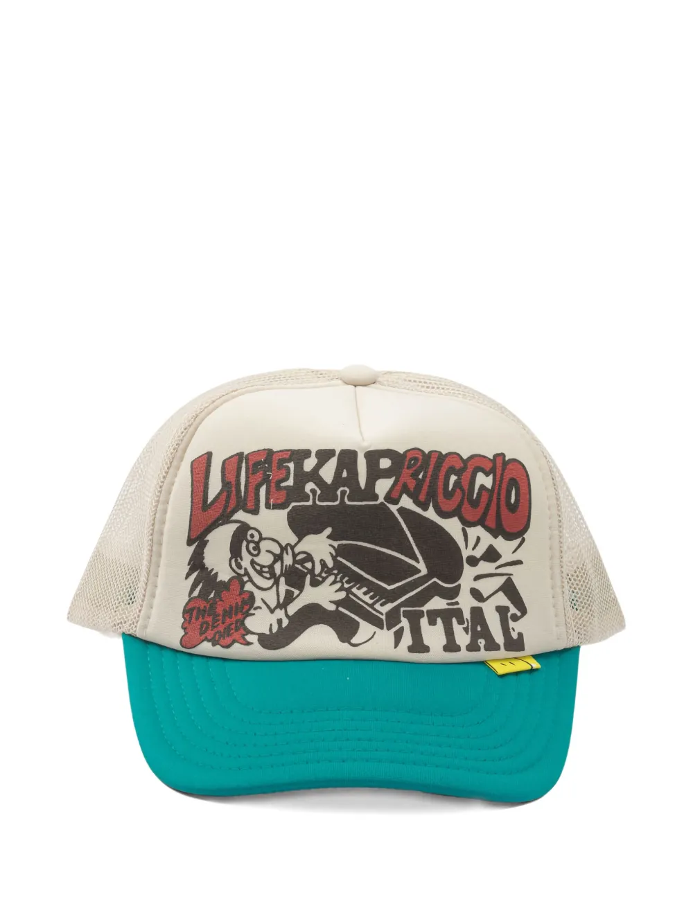 KAPITAL graphic-print trucker hat | Neutrals | Image 1