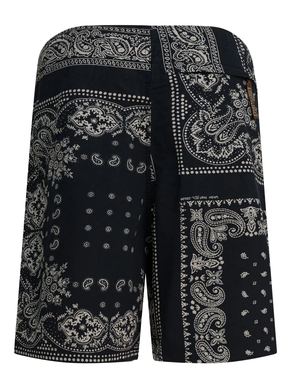 KAPITAL bandana shorts - Zwart