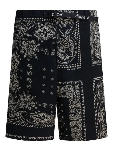 KAPITAL bandana shorts