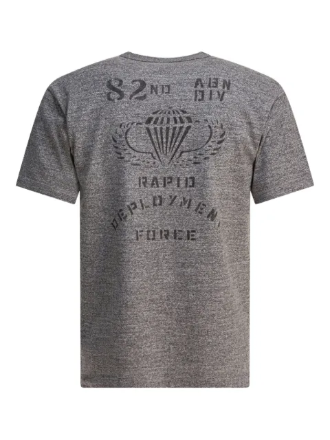 Buzz Ricksons プリント Tシャツ