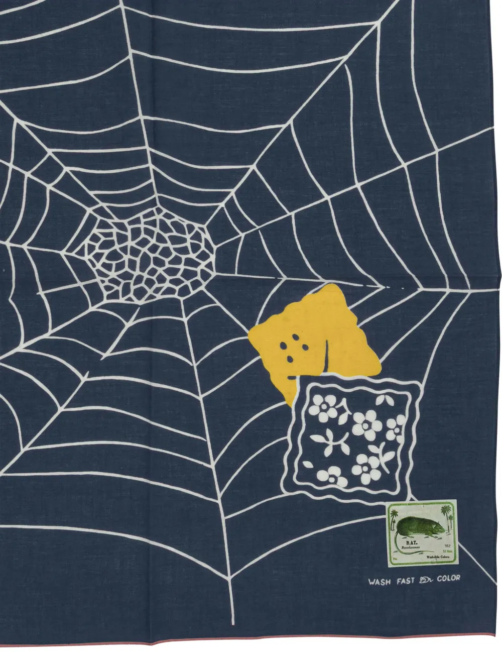 KAPITAL spiderweb graphic-print bandana | Image 2