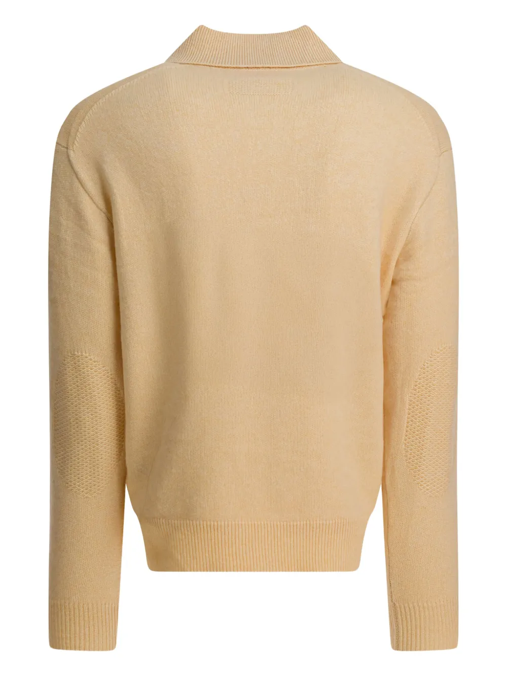 Guest In Residence Allday Cashmere Polo Shirt In Gold