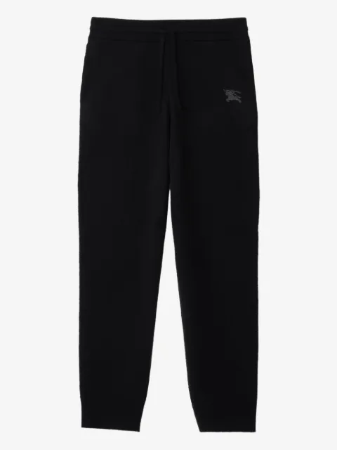 Burberry joggingbukser i uld med rytterdesign