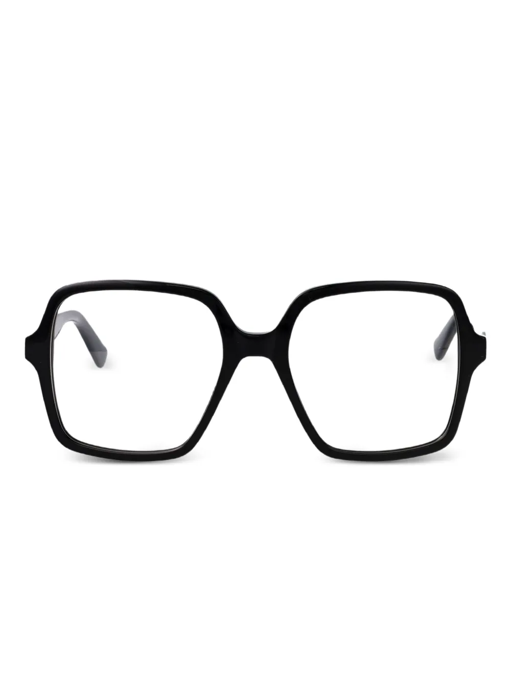 Alexander McQueen Eyewear AM0538O glasses | Black | Image 1