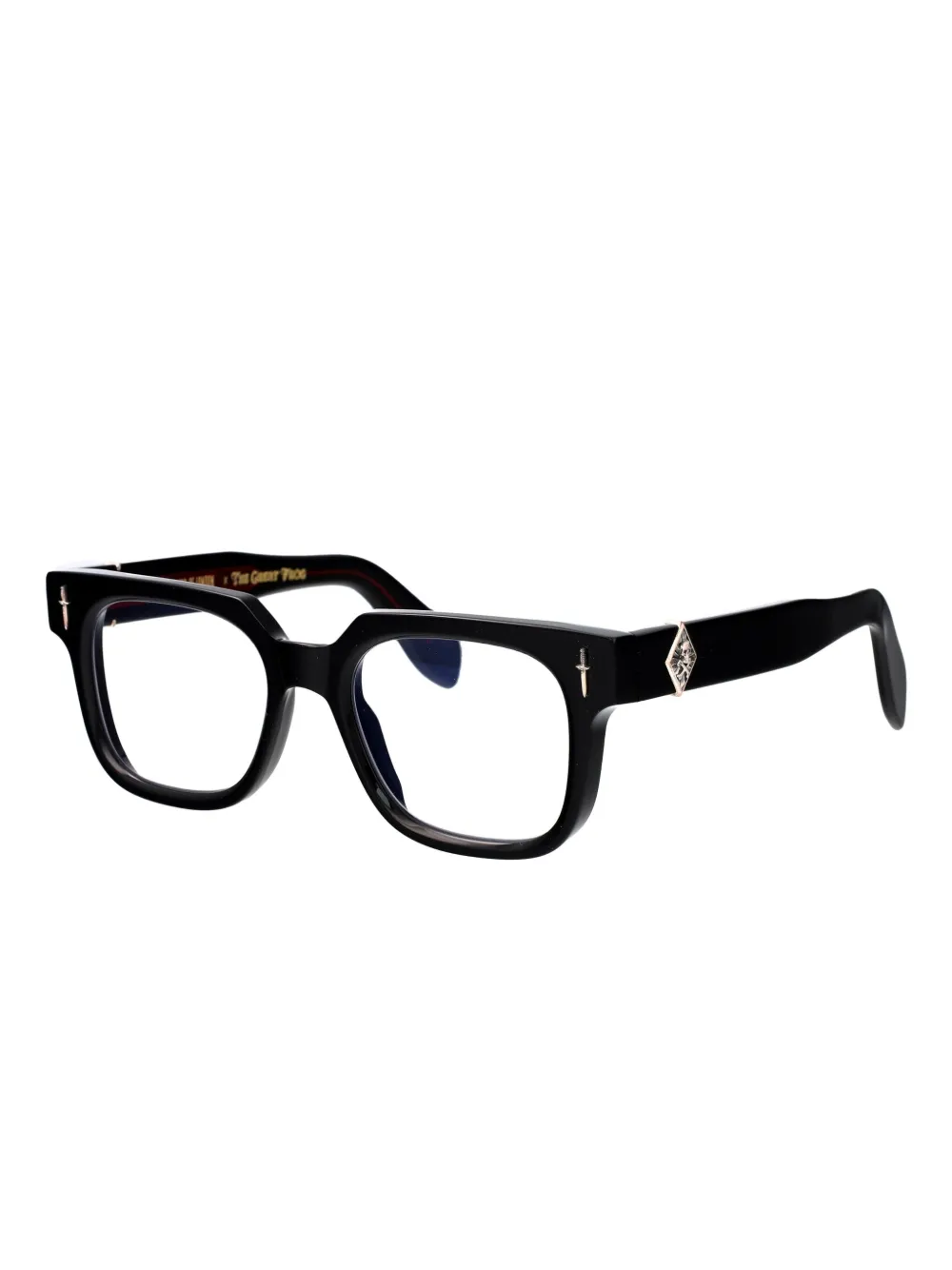 Cutler & Gross lunettes de vue rectangulaires The Great Frog à ornements | Image 2