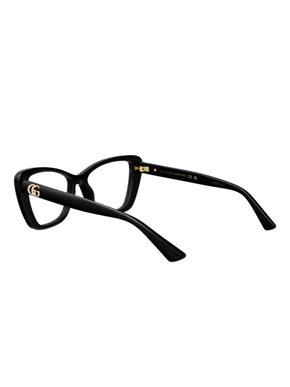 Gucci Eyewear Bril met cat-eye montuur Zwart