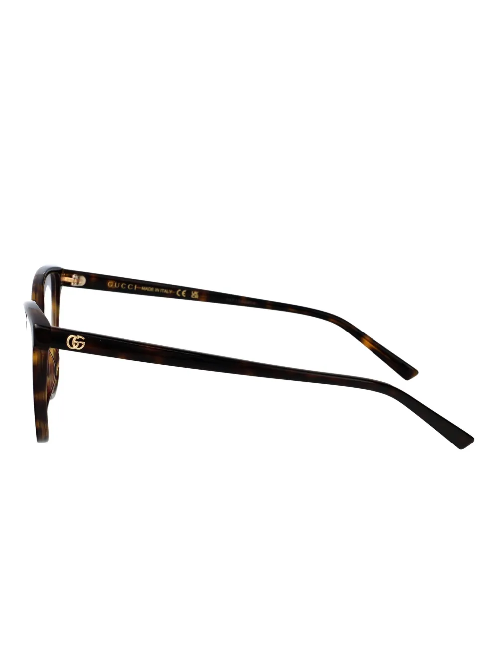 Gucci Eyewear GG1995O bril met logo Bruin