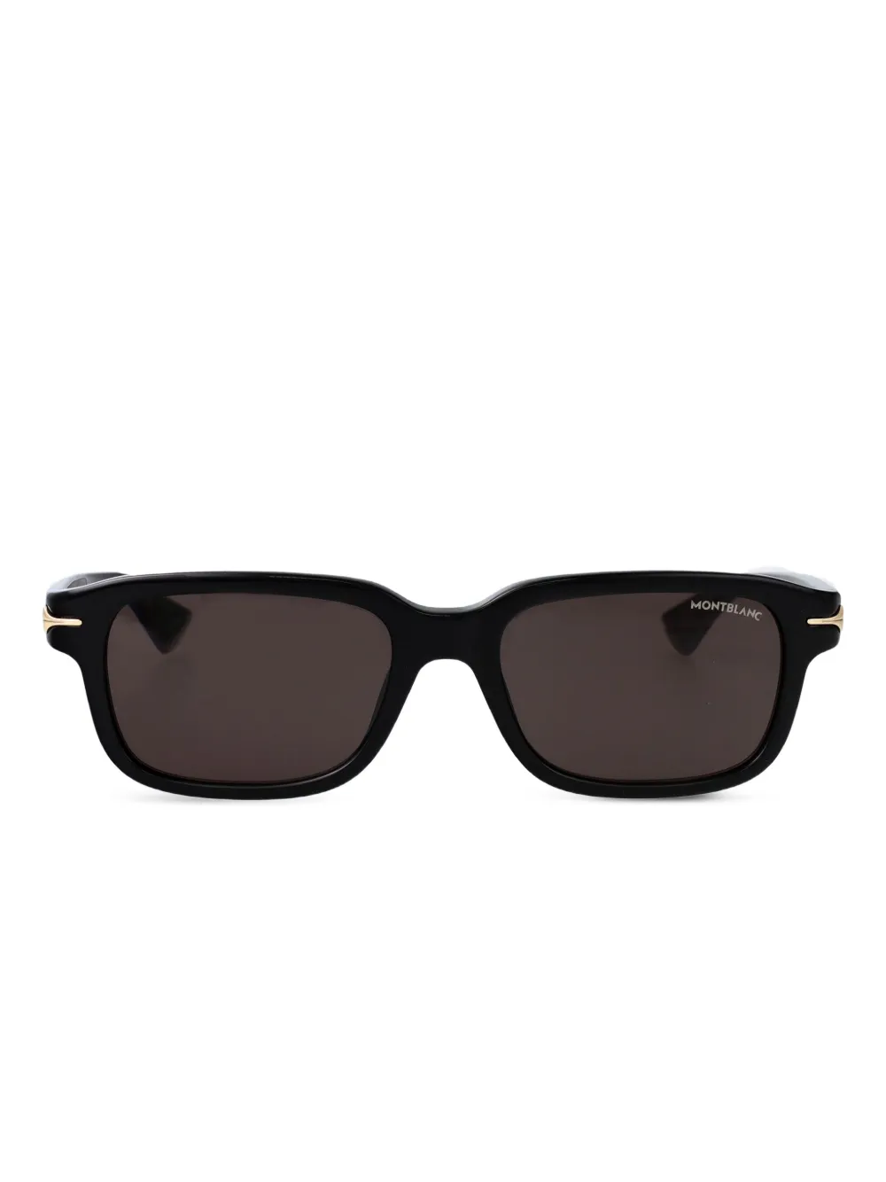 Montblanc MB0436S rectangle sunglasses | Black | Image 1