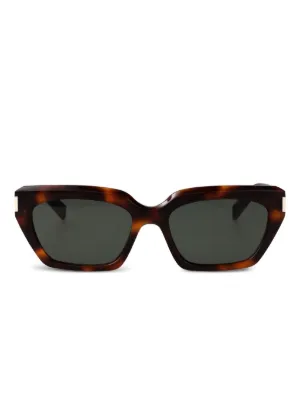 Saint Laurent Eyewear トータスシェル サングラス | ブラウン