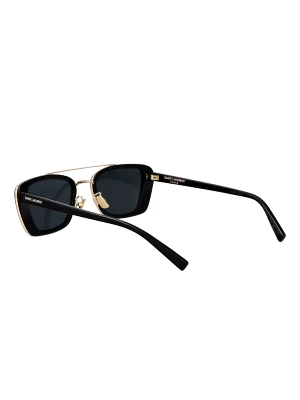 Saint Laurent Eyewear SL 825 サングラス | ブラック | FARFETCH JP