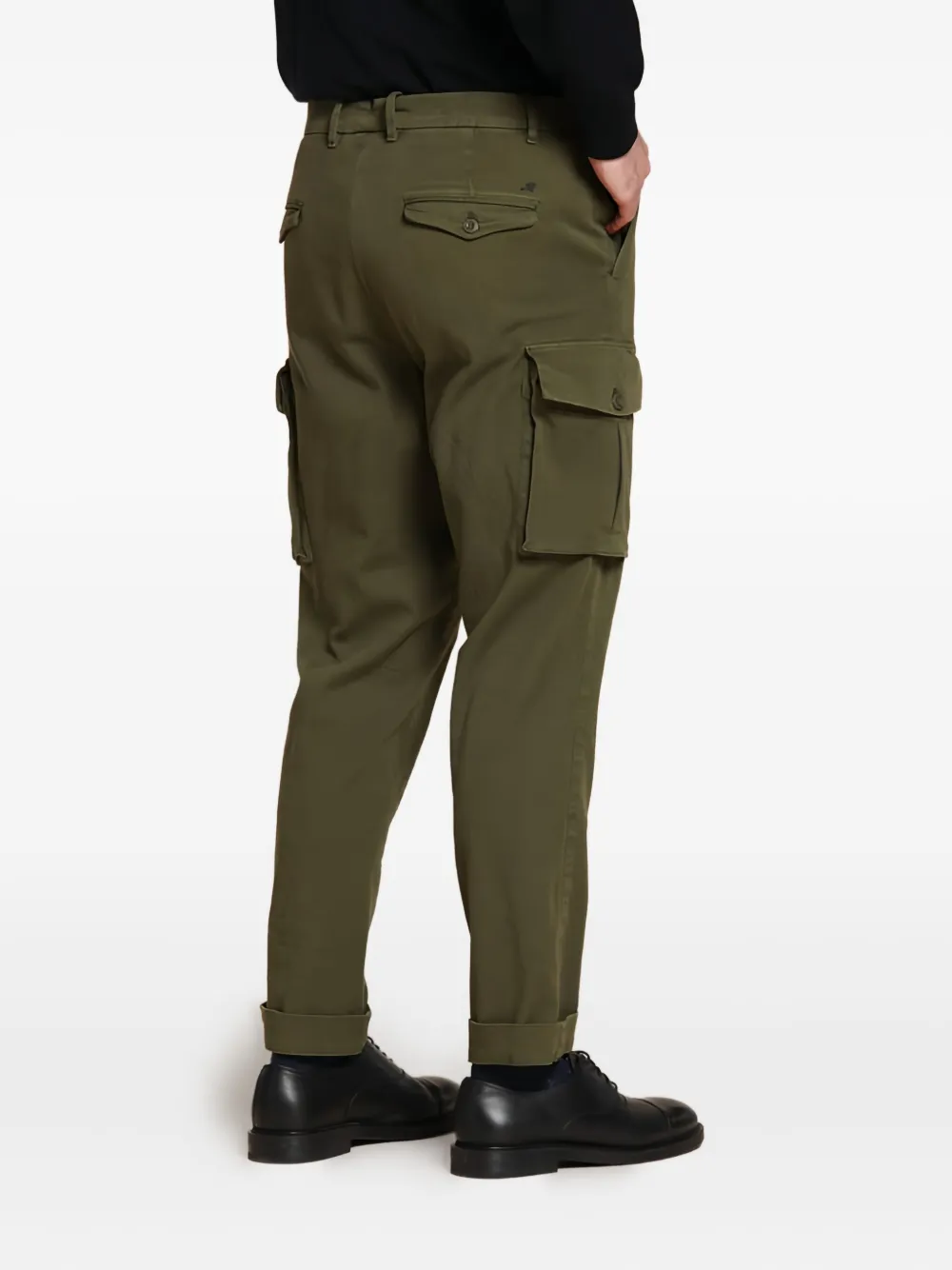 Mason's Cargo shorts met zakken Groen