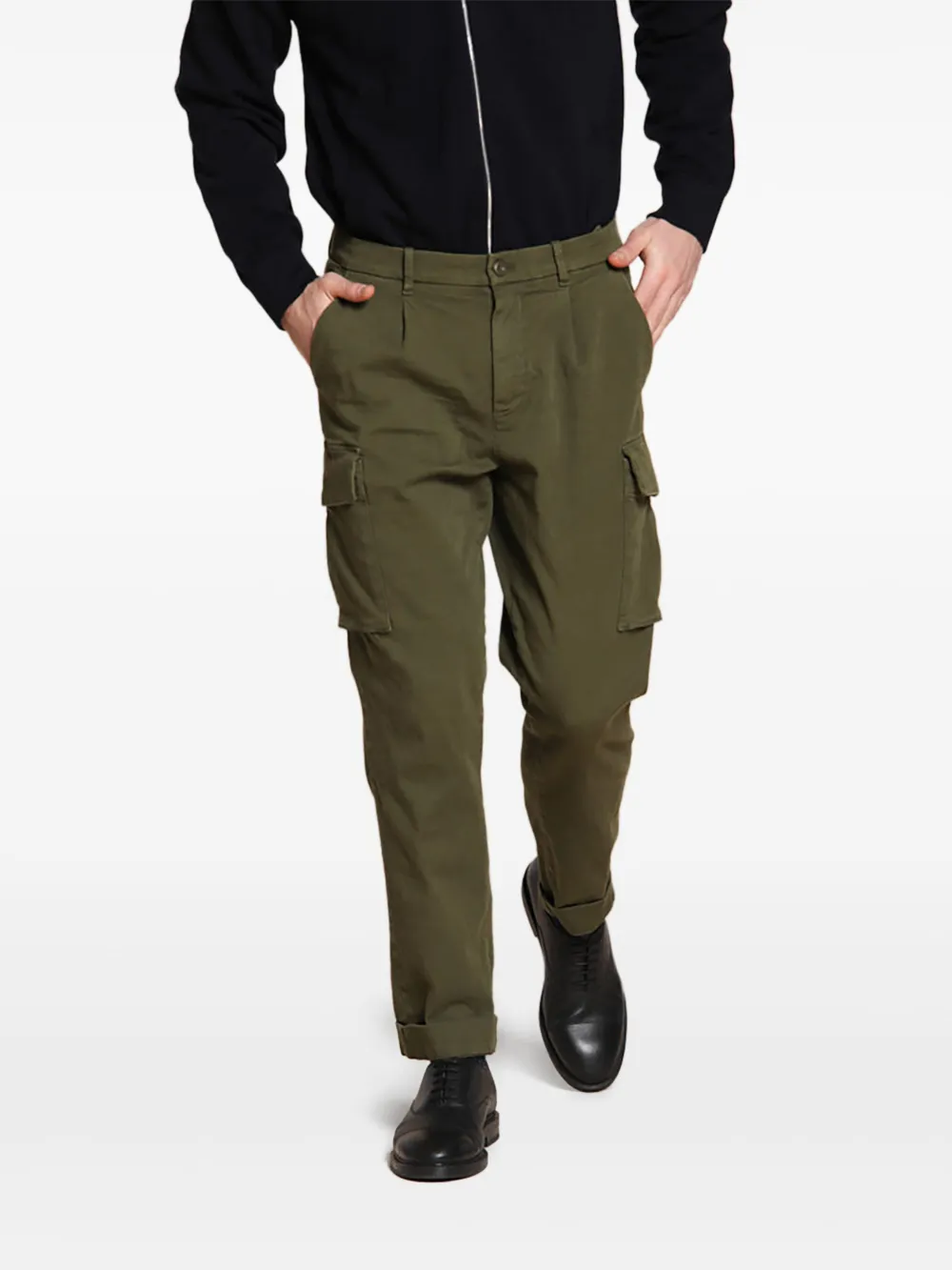 Mason's multiple-pocket cargo pants | Green | Image 1