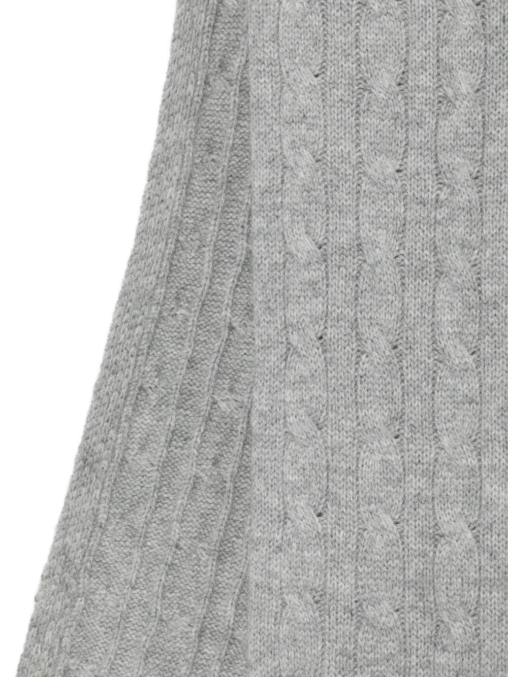 Polo Ralph Lauren Fijngebreide sjaal Grijs