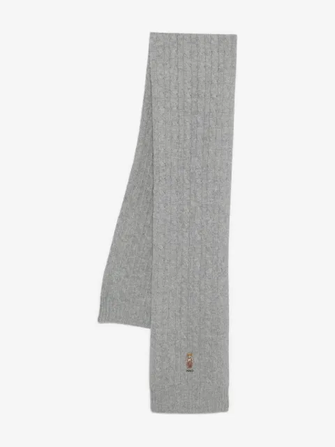 Polo Ralph Lauren écharpe en maille torsadé à logo
