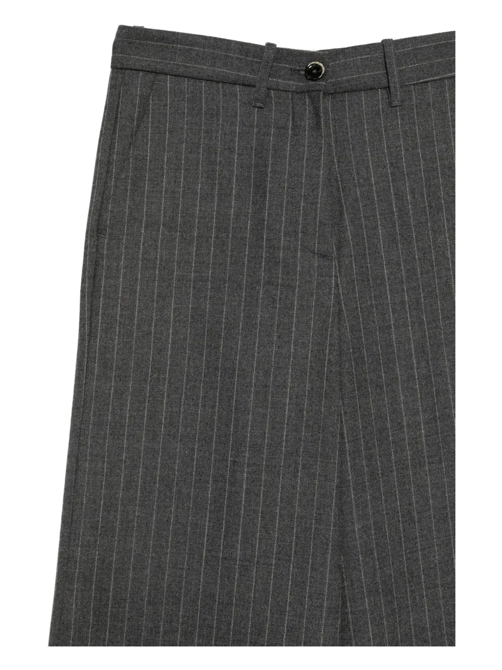 Nine In The Morning Pinstripe-print Trousers In Gray
