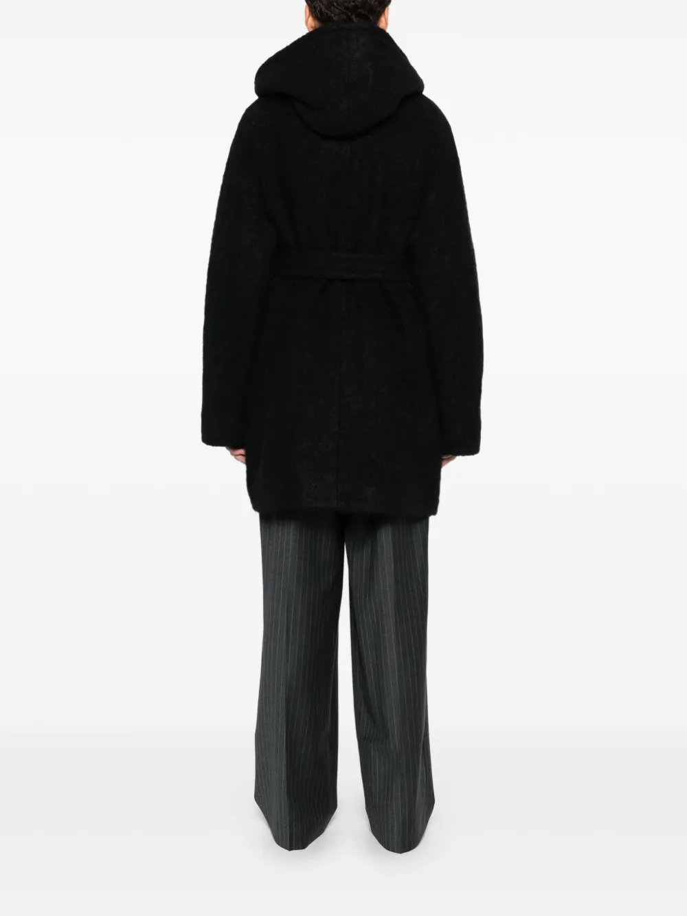 Tagliatore Jas met ceintuur Zwart