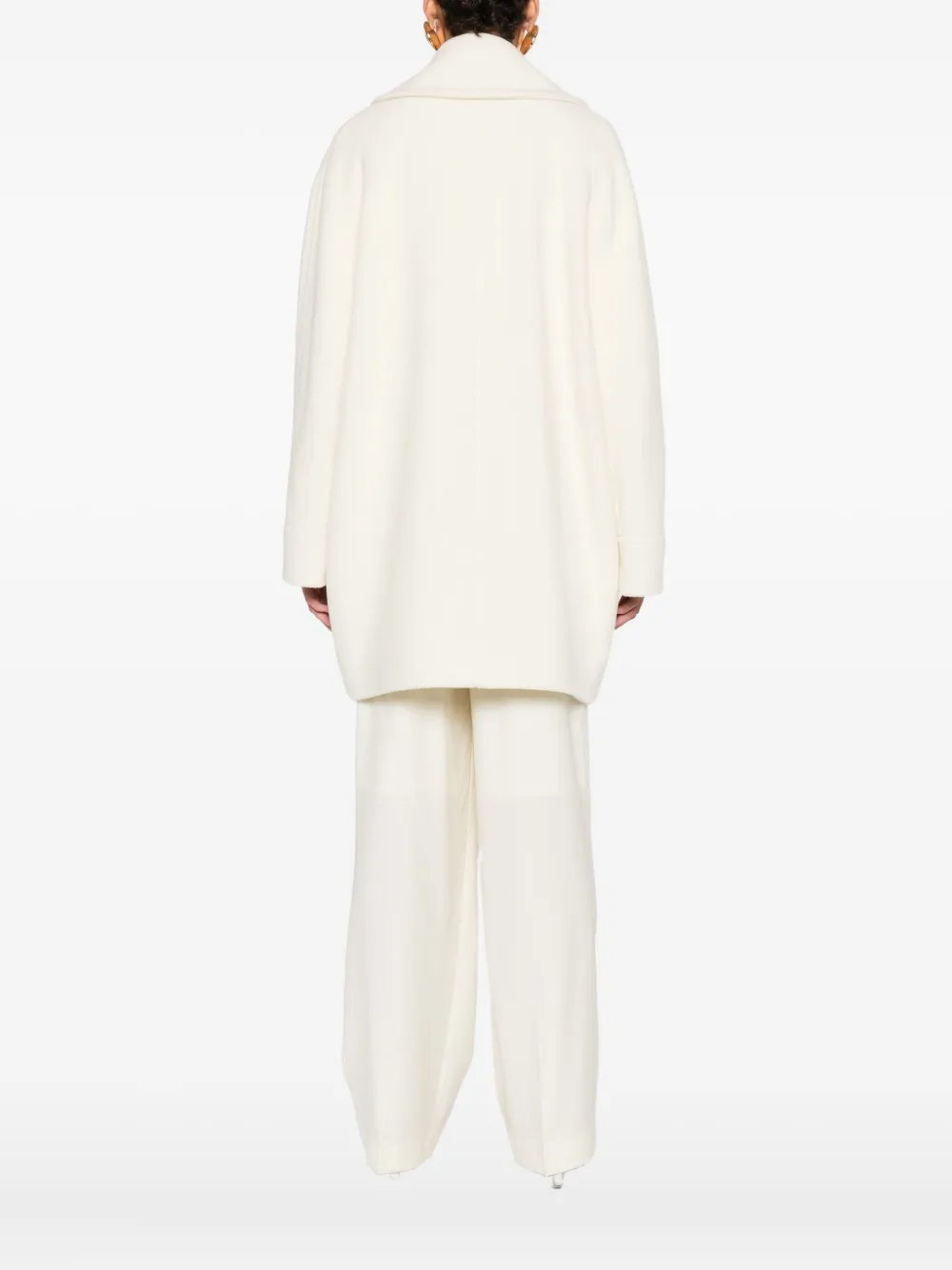 Tagliatore Jas met dubbele rij knopen Beige