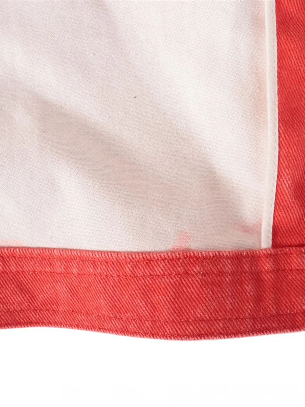 Pre-owned Chanel 2000-2010 Front-pocket Midi Skirt In Red