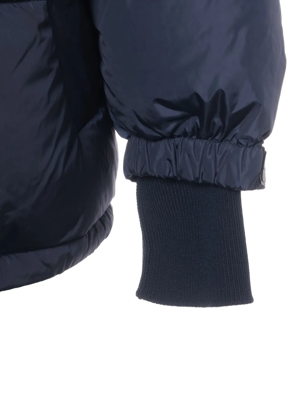 Pre-owned Prada 2018 Zip-up Down Jacket In Blue