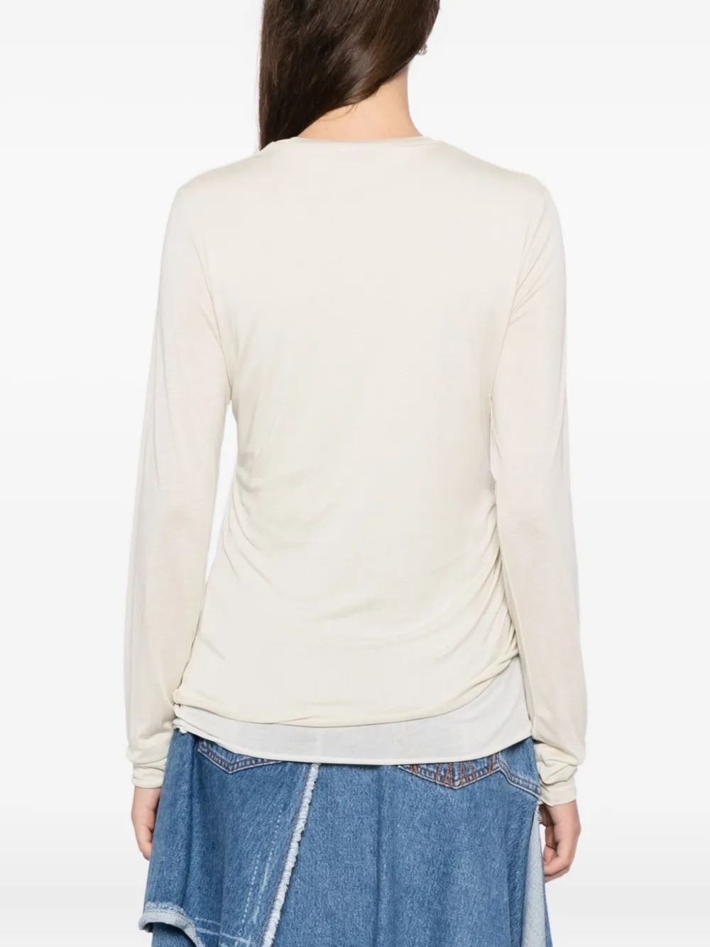 Jw Anderson Layered T-shirt In White