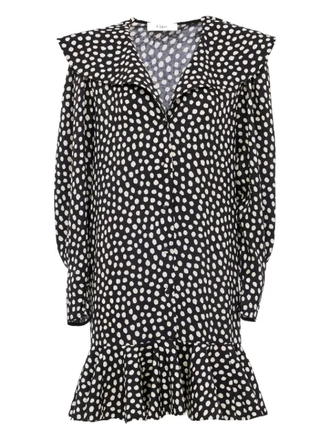 Chloé polka dot-pattern dress