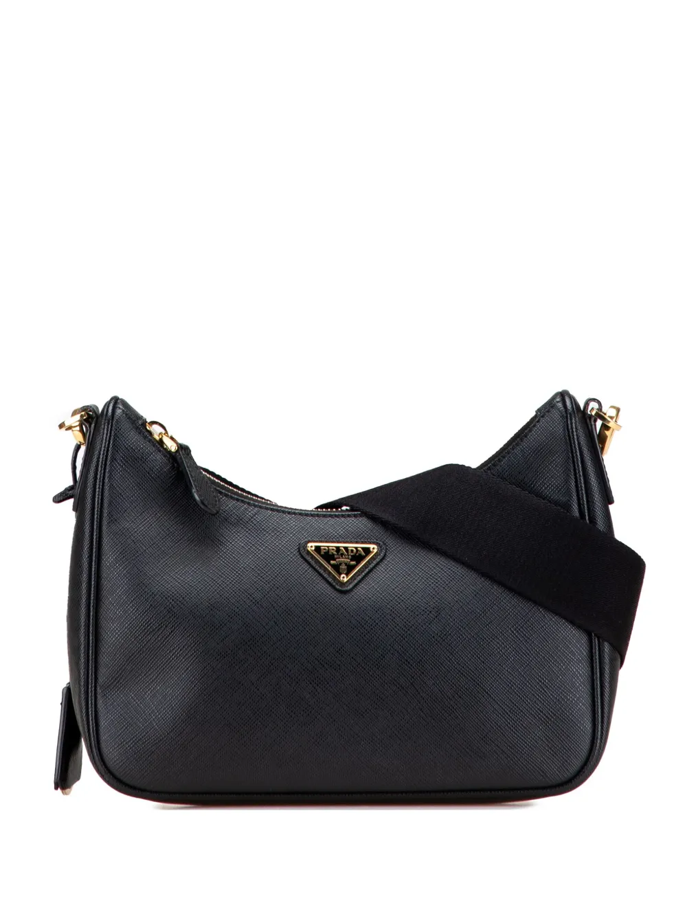 Prada Pre-Owned 2019-2025 Saffiano Re-Edition 2005 satchel | Black | Image 1