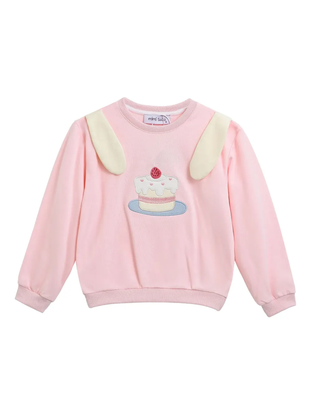 Mimi Tutu bunny-ear sweatshirt | Pink | Image 1