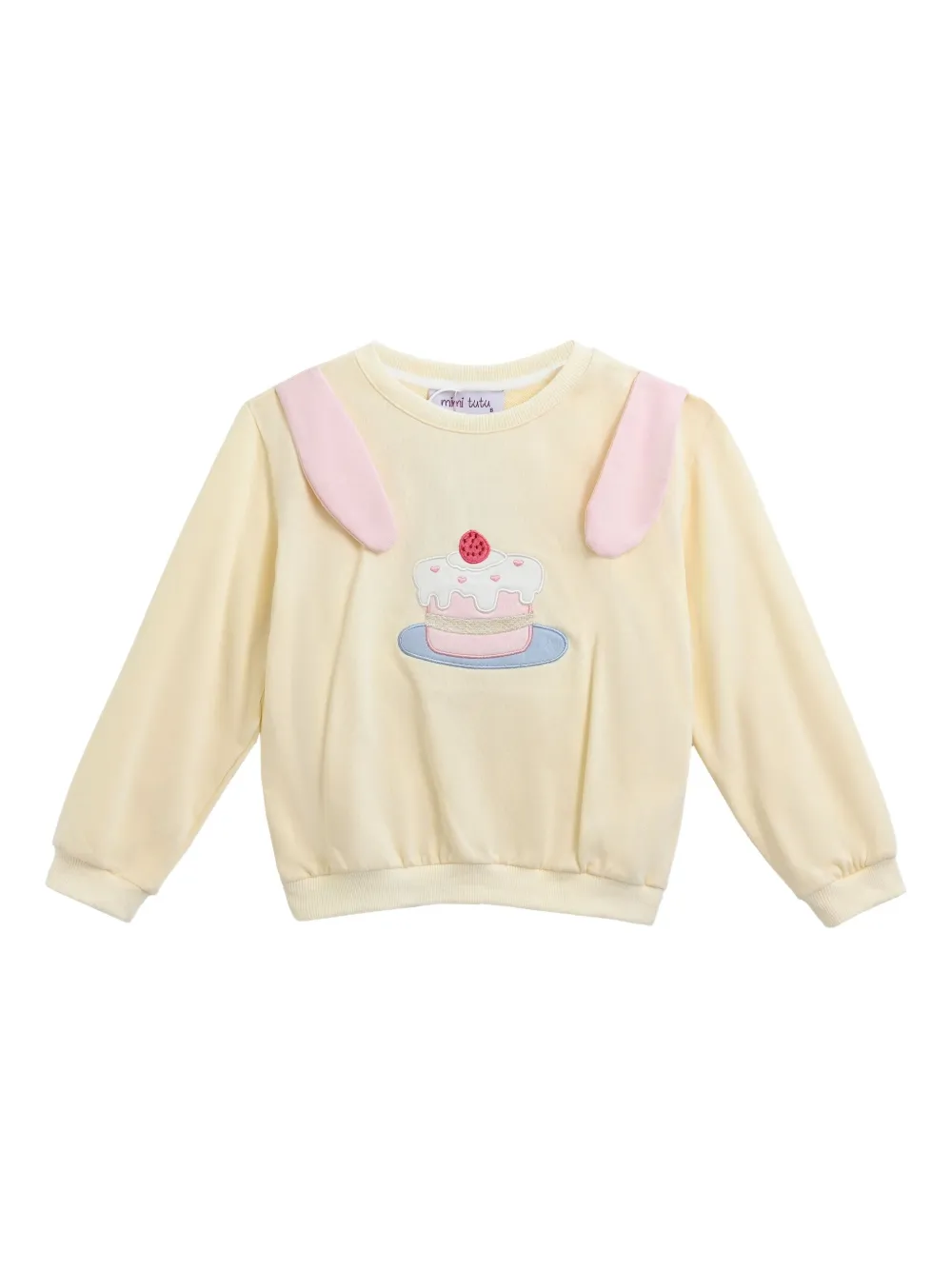 Mimi Tutu bunny-ears sweatshirt | Yellow | Image 1