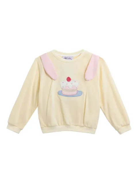 Mimi Tutu bunny-ears sweatshirt