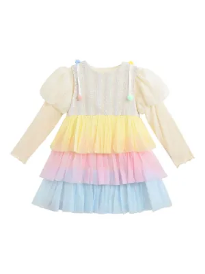 Mimi Tutu Ruffled Ribbon Mini Dress | Pink | FARFETCH KW