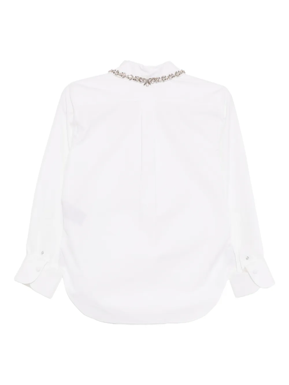 Dice Kayek Blouse verfraaid met kristal - Wit