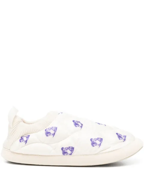 Undercover graphic-print slippers