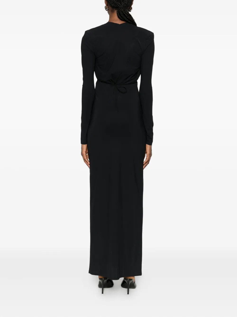 Amazuìn Lara Maxi Dress In Black