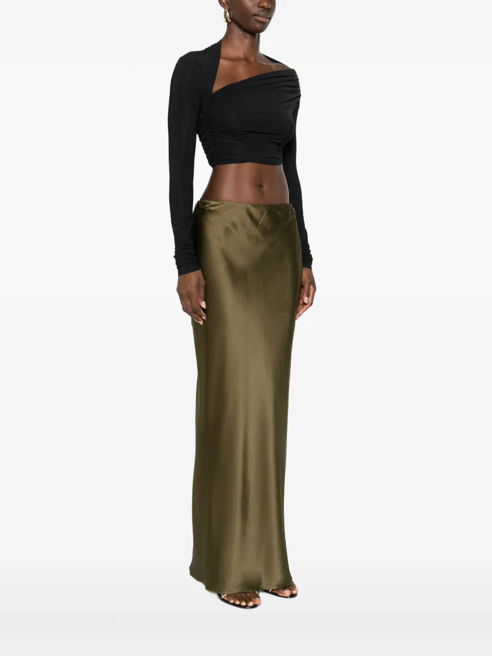 Amazuìn Asymmetric Blouse In Multi