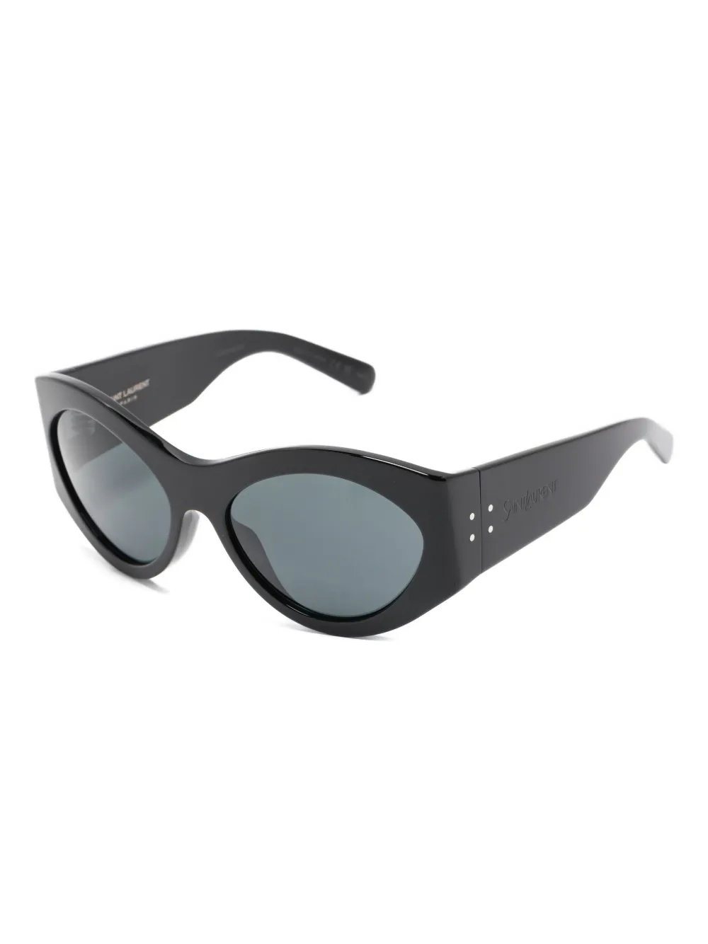 Saint Laurent Eyewear SL 854 oval-frame sunglasses - Zwart