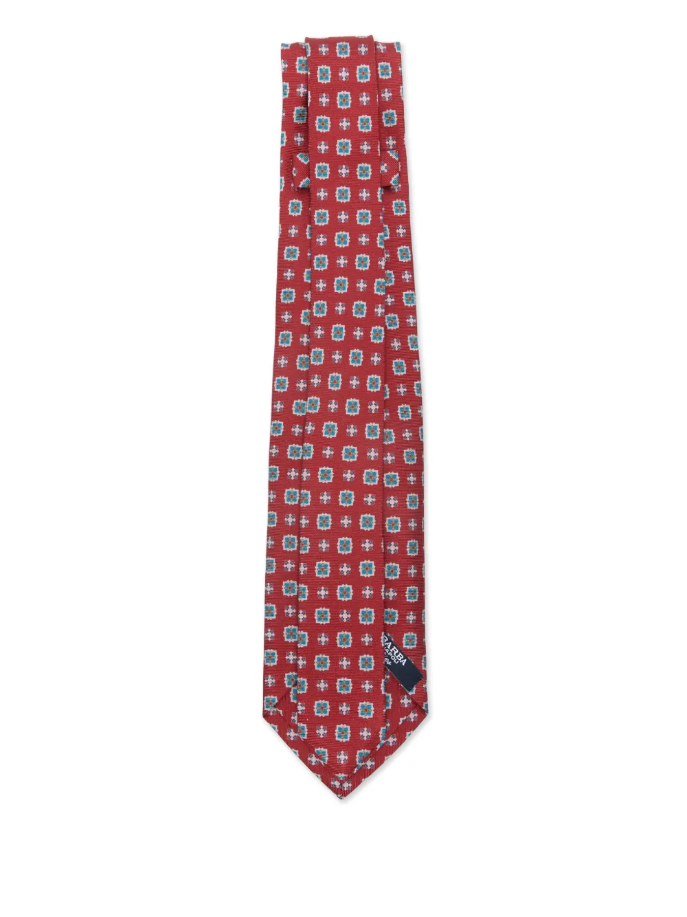 Barba geometric-pattern tie | Image 2