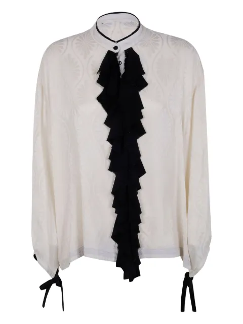 IBRIGU ruffled shirt