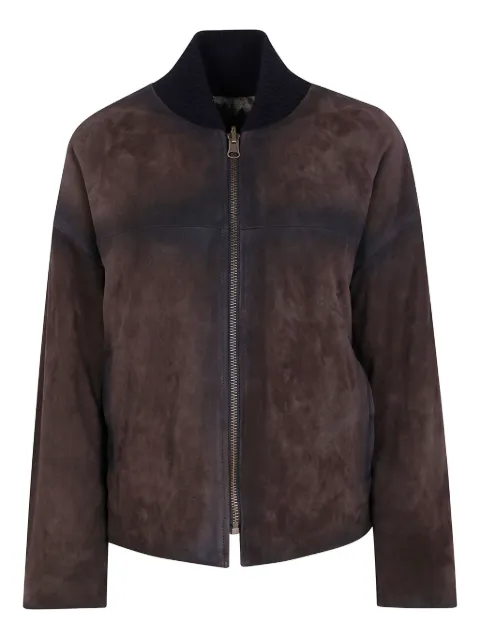 IBRIGU zip-up collar jacket
